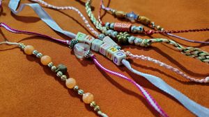 A Set of 7 Classic Friendship Bands