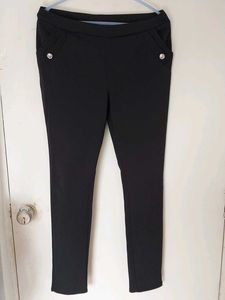 Black Slim Fit Pants