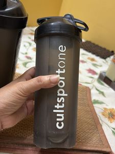2 Boldfit Plastic Typhoon Gym Shaker Bottle