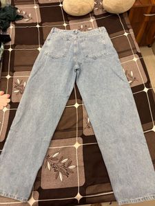 Light Wash Wide Leg Jeans