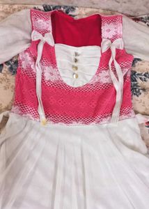 Soft Net Frock Kurti
