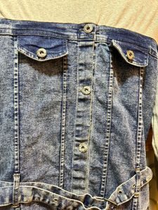 Denim Hoodie Dress