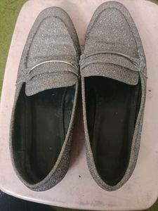 NEXT Silver Shining LOAFER