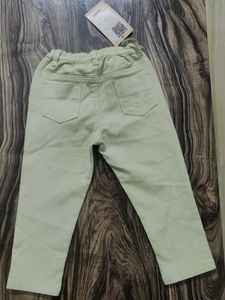 Cute Light Green &#39;BOLD&#39; Jeans Boy