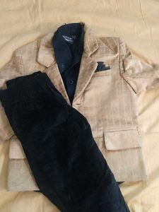 Boys Beige Suit