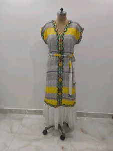 Elegant Embroidered Maxi Dress
