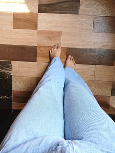 Light Wash Wide Leg Jeans