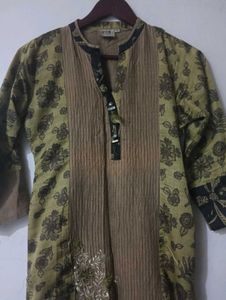 Floral Print Ethnic Kurta