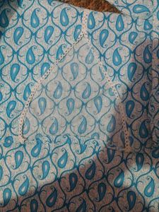 Paisley Print Tunic Top