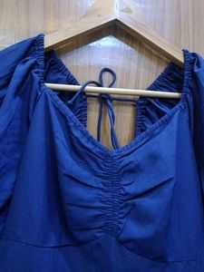 Chic Blue Mini Dress