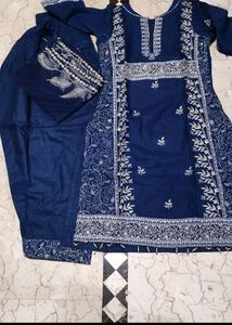 pakistani blue suit 🌷