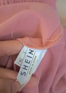 Cute Pink Ruffle Top