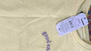 Discount Sale Yellow 'Good Energy' Sweatshirt L,Xl