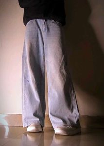 Light Wash Wide Leg Jeans