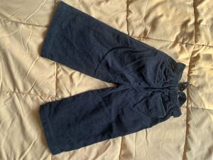 Cute Floral Embroidered Pants