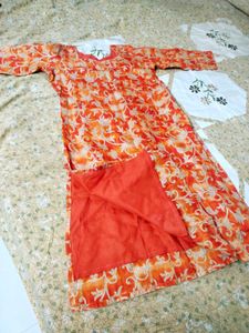 Floral Print Kurta