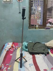 Mini Tripod with LED Light And Selfe Camera