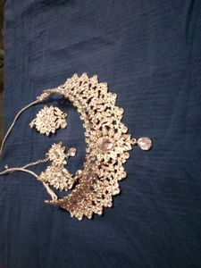 Silver Plated Necklace Set