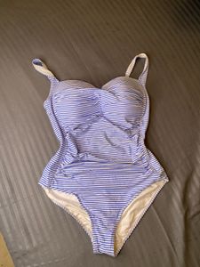 stripped padded bodysuit