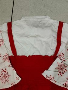 Cute Red &amp; White Dress