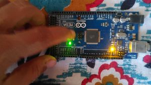 Brand New Arduino Mega And Fingerprint Sensor