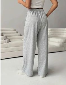 Grey Wide Leg Lounge Pants [UNISEX]