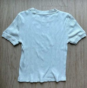 Zara Ribbed Knit Top