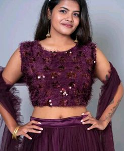 Gorgeous Purple Lehenga Choli