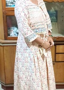 Patterned Maxi Dress