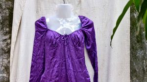 1177. Purple Mini Dress