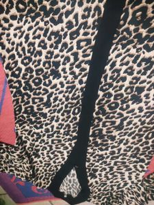 Leopard Print Abaya/ dress 👗