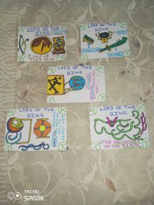 LORD OF THE RING. VIP CARDS.