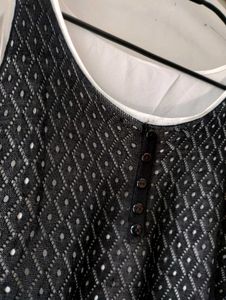 Diamond Print Tank Top