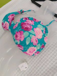 Floral Bikini Top