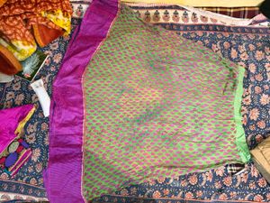 Ethnic Lehenga Choli Set Used