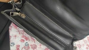 stellatose black hand bag