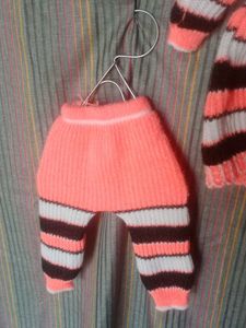 Knitted Baby Outfit Set