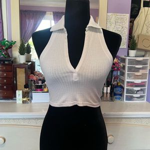 Zara Collared Tank Top