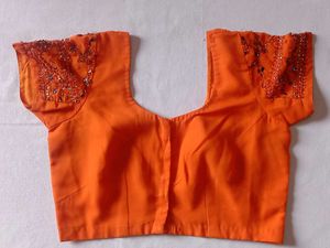 Orange Saree
