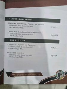 Masterclass in Biology - NEET Prep