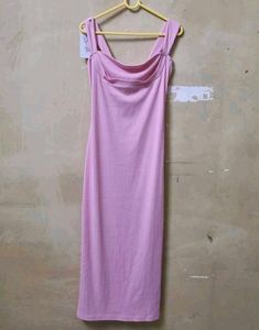 Pink Strapped Dress