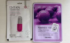 D-TAN & Tonymoly Face Masks (2)