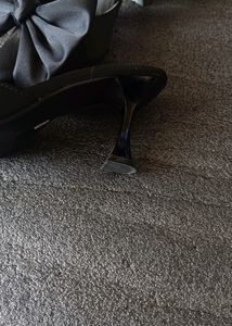 Black Bow Heel