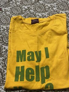 Yellow Graphic T-Shirt