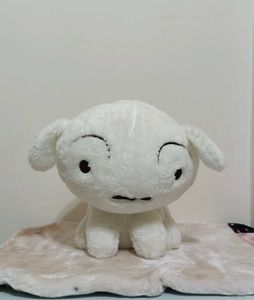 Authentic Shin Chan Shiro Plush