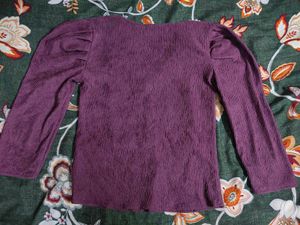 Trendy Elegant Velvety V Neck Crop Top