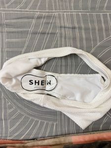 White Textured Bikini Set