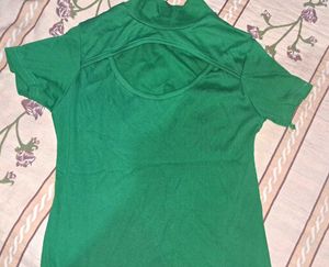 Green Keyhole Top