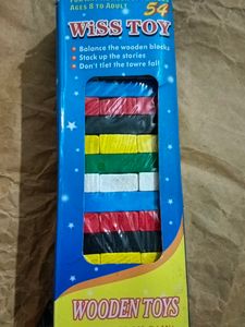 48 Wooden Blocks For Kids