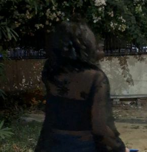 Black short Chikankari Kurti New
